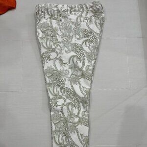 Lauren Ralph Lauren Women's Jeans White Multicolor Size 14